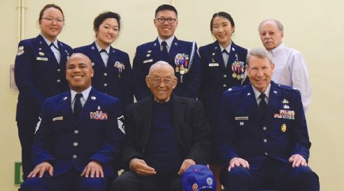 A Visit from a Tuskegee Airman