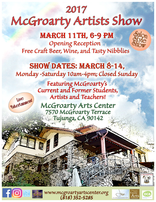 McGroarty 2017 Artists Show Reception