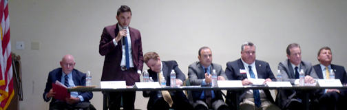 Candidates Share their Views at Forum