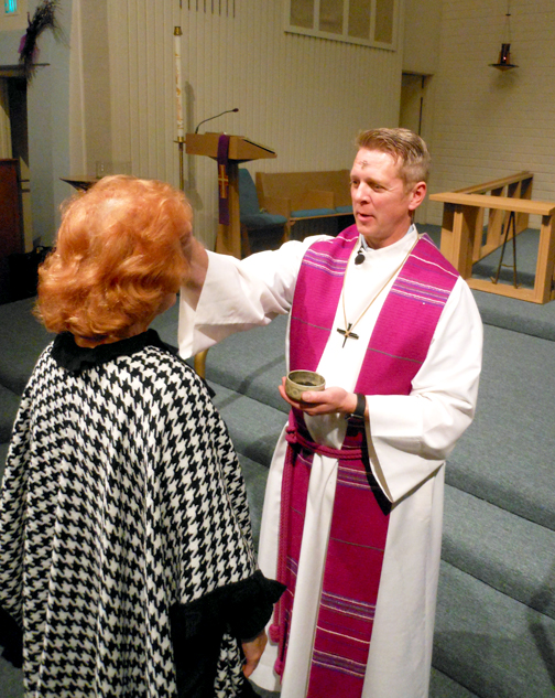 Ash Wednesday Observed at LCIF
