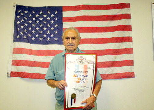 Vito Never Stops Waving the Flag