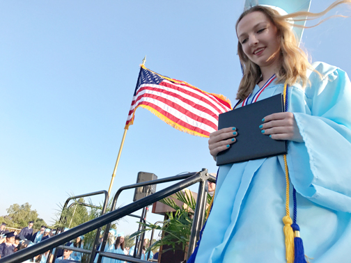 Crescenta Valley High School Sends Off Graduates