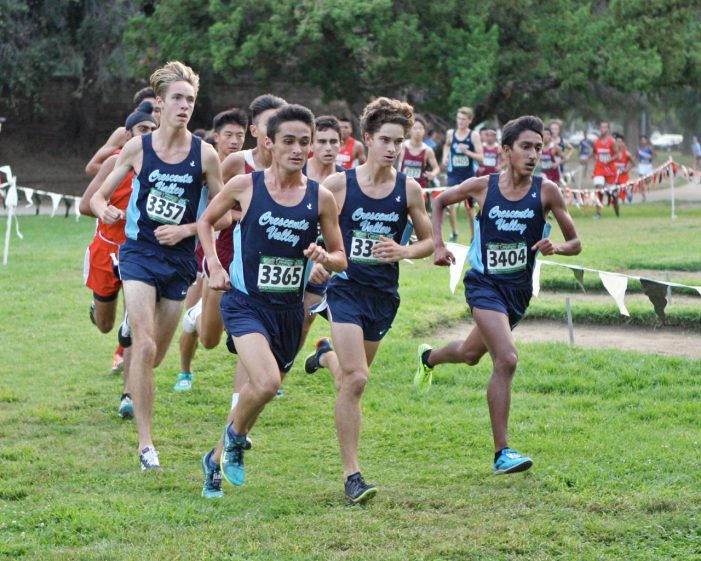CV Boys Score Major Upset at First League Cross-country Meet