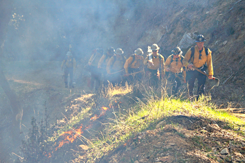 Smoke and Fire … But Planned