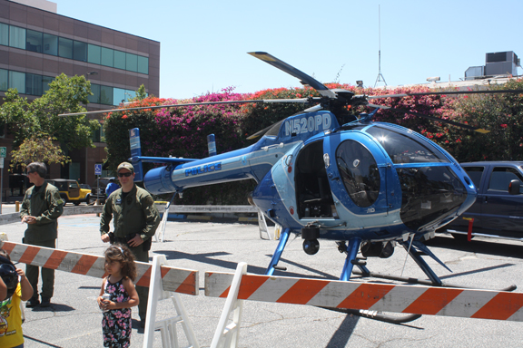 Law Enforcement – Past and Present – at GPD Open House