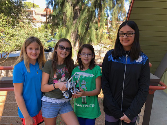 Girl Scouts Take Part in FIRST LEGO League Day