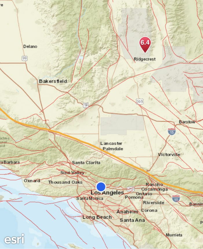 BREAKING: 6.4 Quake in Ridgecrest