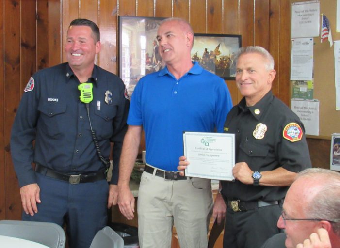 Breakfast Honors Firefighters