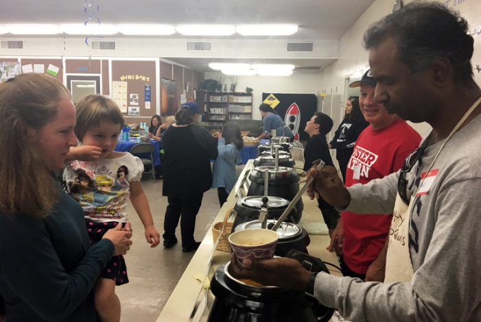 Filling Bowls with Soup and Support