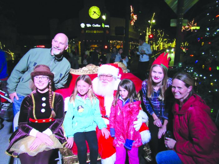 Snow, Santa and Shopping on Thanksgiving Weekend