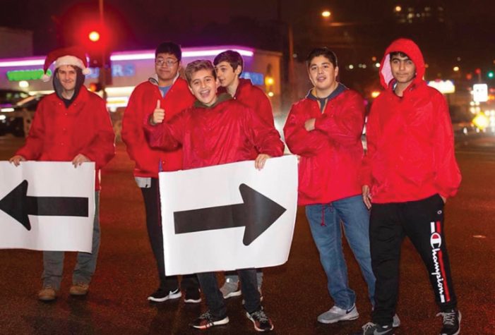 Prom Plus Club Helps Out Around Town