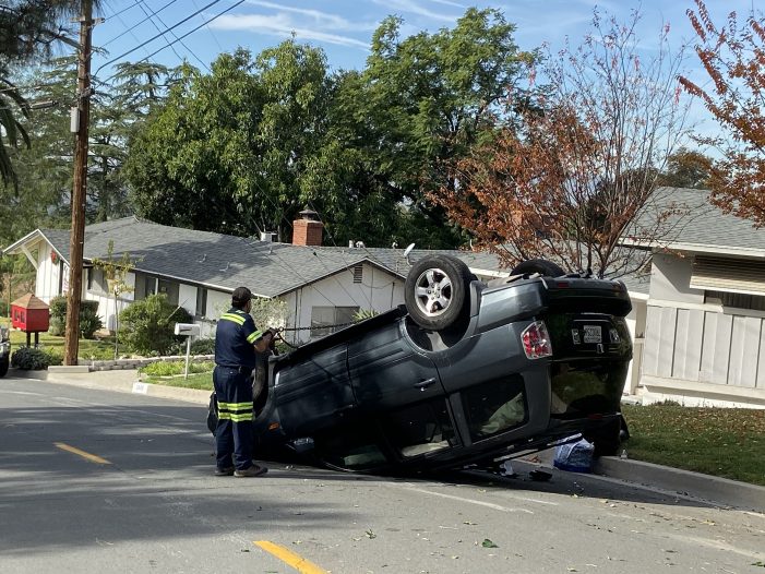 Rollover Accident on Markridge