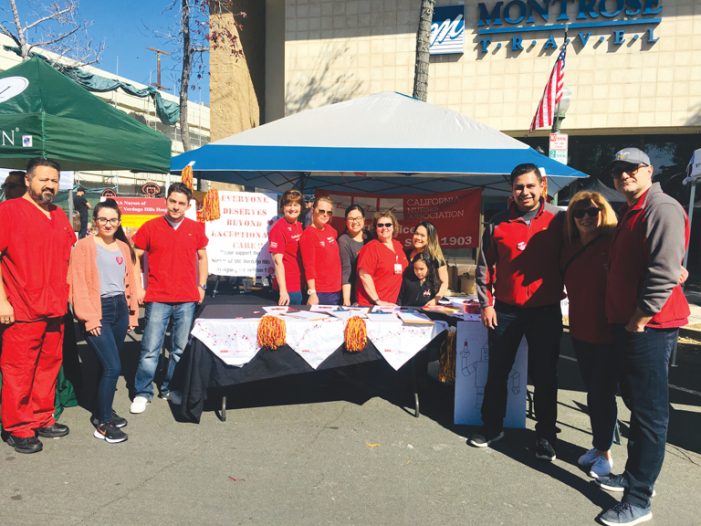 Nurses Bring Their Concerns to the Harvest Market