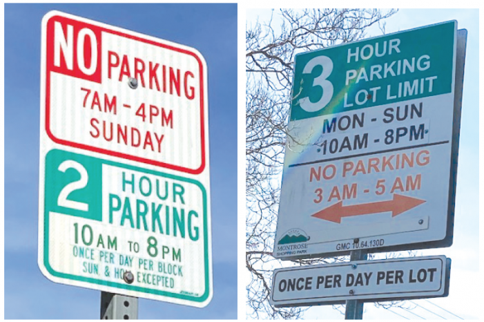 What’s Up in Montrose? Parking Rates