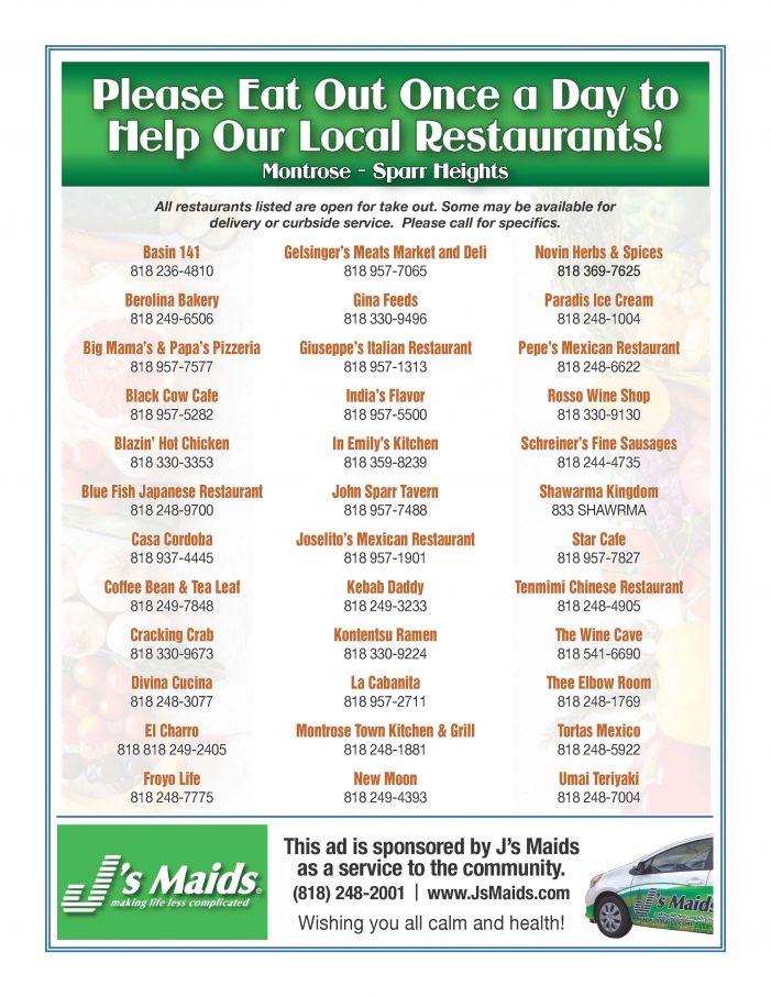 Support Local Restaurants