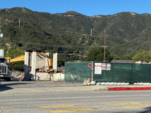 The Demolition is Underway