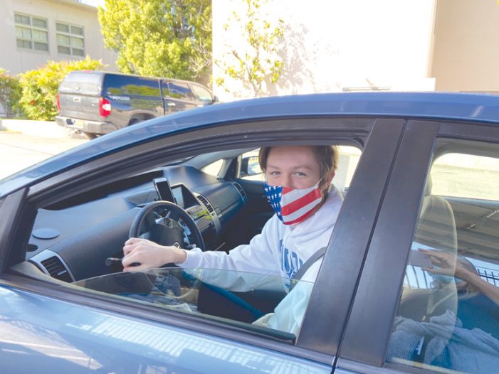 Drive-Through Cap and Gown