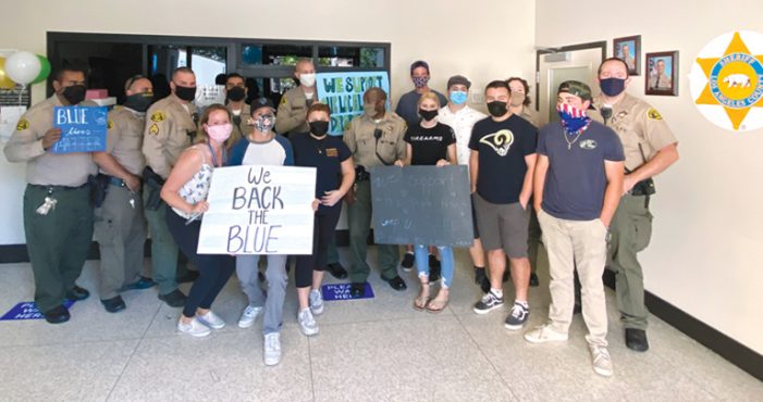 Students Bring Donations to CV Station