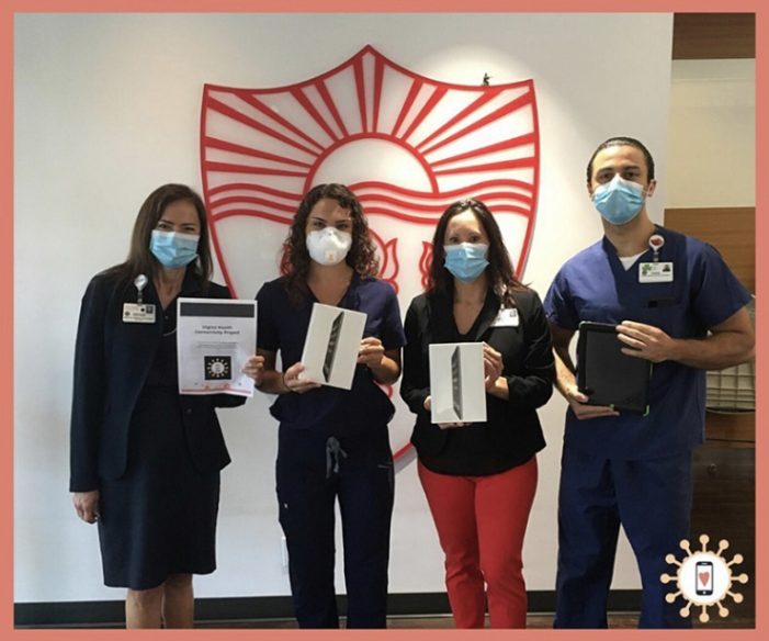 Local Org Helps COVID Patients Keep in Touch with Outside World