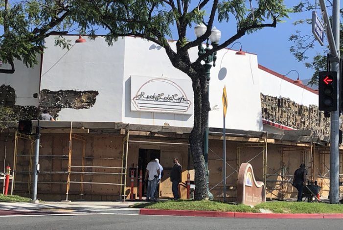 Work on Gus and Andy’s Montrose Grill Progresses