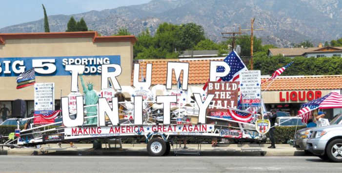 BLM and Trump Supporters Clash on La Crescenta Border