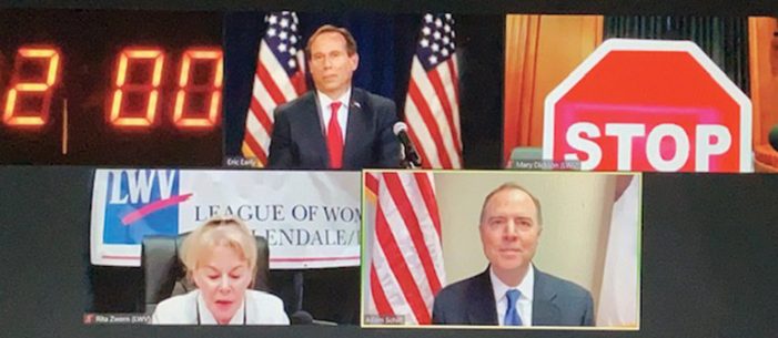 Virtual Debates Still Display Heat