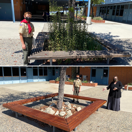 Local Scout Remembers Alma Mater When Choosing Eagle Project