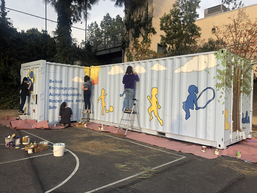 Girls Complete Silver Award Projects