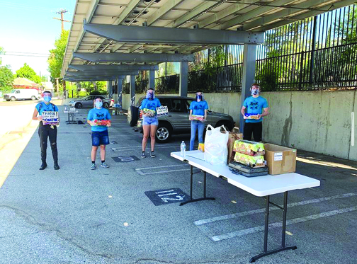 Serving the Community and Helping Their Team