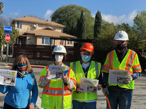 Cleanup Crew Tackles Off-ramp