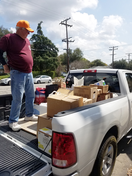 Healthy Haul for Moose Lodge Food Drive