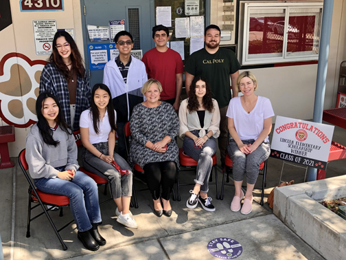 Lincoln Scholarship Recipients: 2021