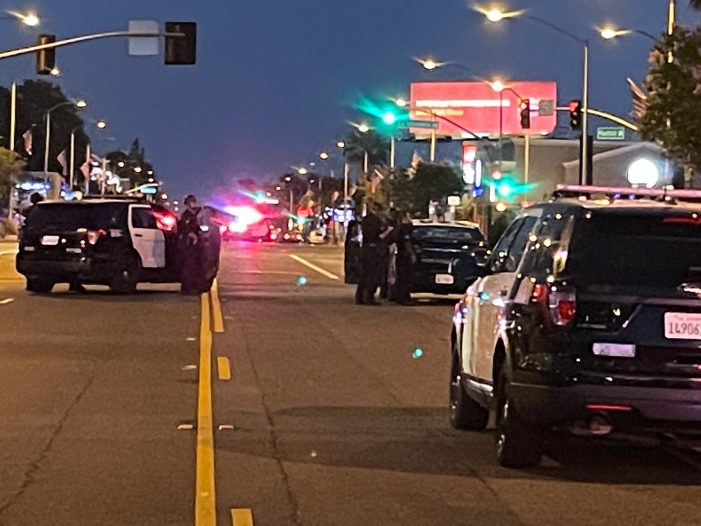 Vehicle Pursuit Ends in La Crescenta