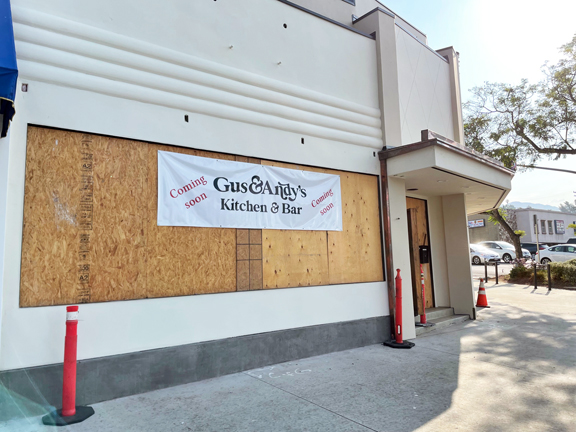 Gus and Andy’s Kitchen and Bar Nears Opening