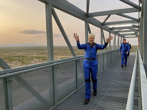 Wally Funk is Finally an Astronaut