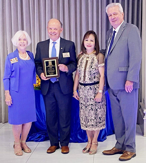 Local Kiwanis Club Members Honored