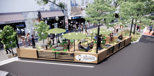 New Outdoor Dining Designs and MSPA Readies for Board Elections