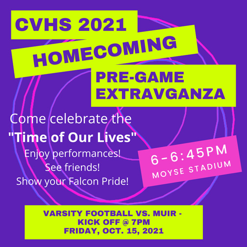 CV High School Holding Homecoming Extravaganza
