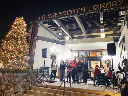 Supervisor Barger Kicks Off Christmas Season Locally with Annual Tree Lighting Supervisor Barger Kicks Off Christmas Season Locally with Annual Tree Lighting