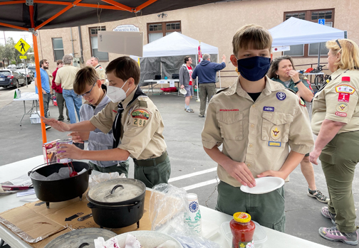Scouting Recruitment Event Held at Hall