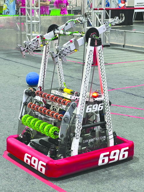 Clark Magnet High School Robots FIRST Regional Champions