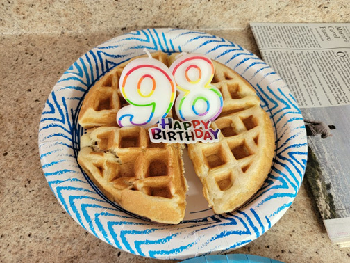 Special Breakfast Recognizes Post Birthday