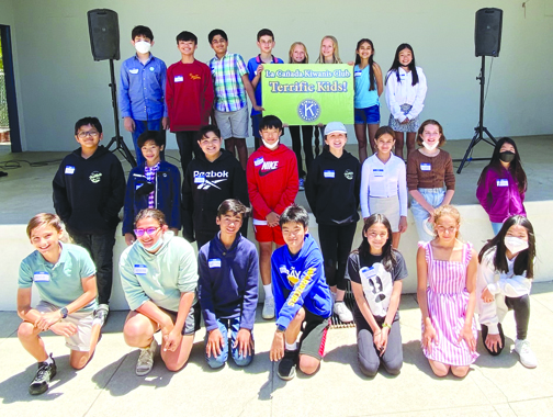 Kiwanis Club of La Cañada Recognizes Local Students at ‘TERRIFIC Kids’ Ceremony