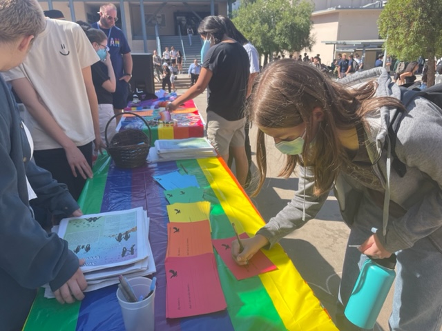 Showing Solidarity for Fellow Students