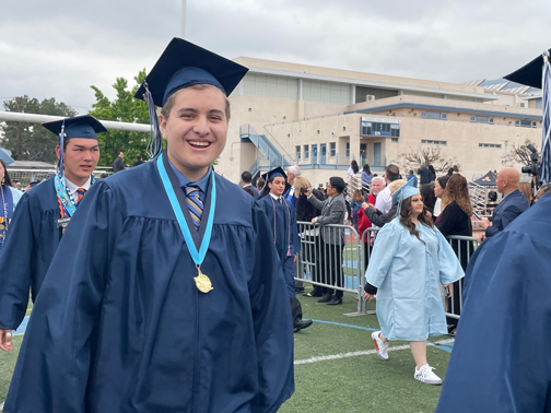 Weather Lows Don’t Dampen Graduation Highs