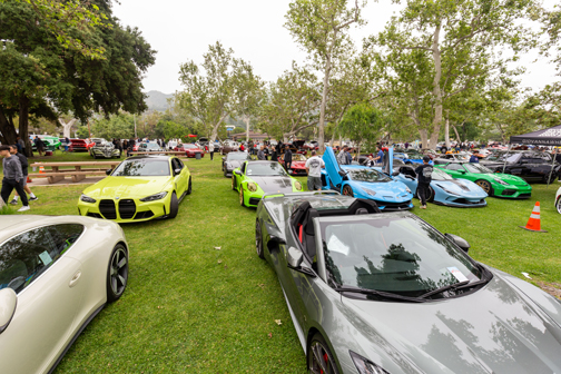 Displaying Great Cars at Show