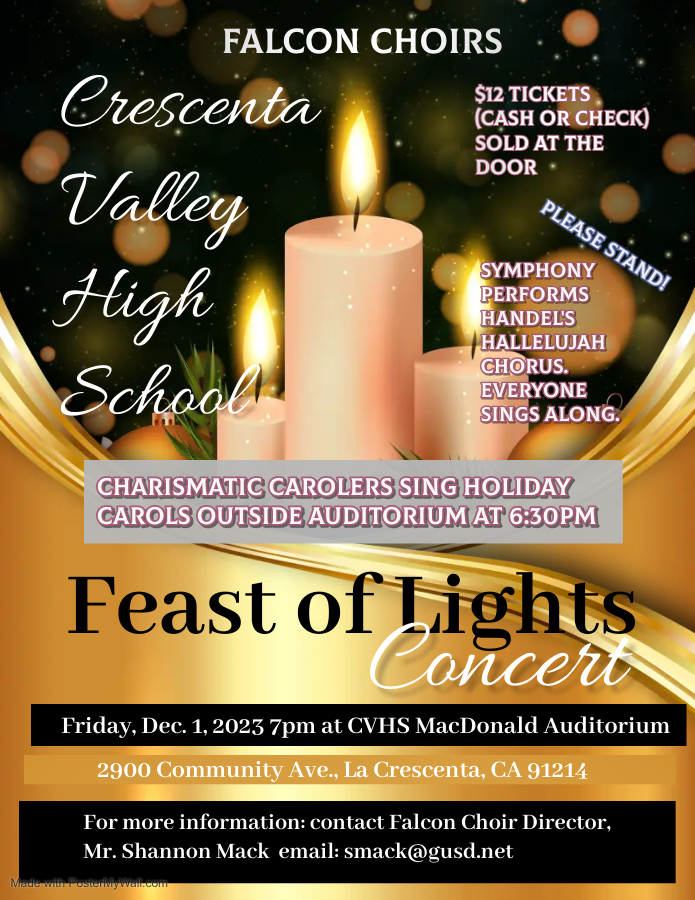 CVHS Presents Feast of Lights