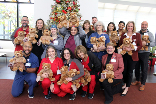 Hugs Guaranteed When Nurses Give 35 Plush Bears To Patients