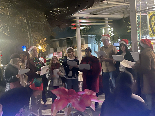 Caroling in the Park