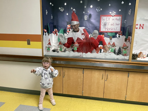 College View Students Search for Elf on the Shelf